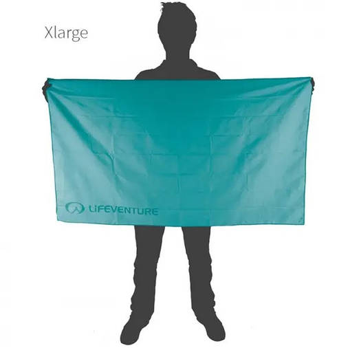 Рушник Lifeventure Recycled Soft Fibre Trek XL 130 x 75 см Синій, фото 4