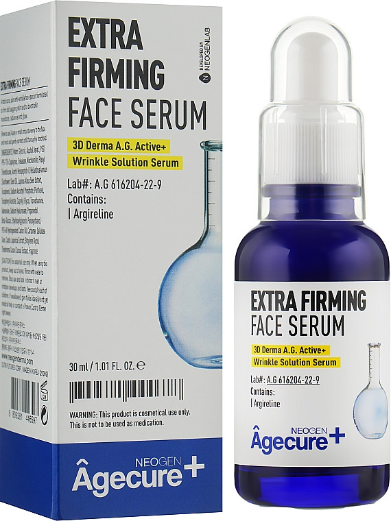Розгладжувальна сироватка для обличчя з ліфтинг-ефектом Neogen Agecure Extra Firming Face Serum 30 ml