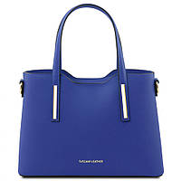 Стильная кожаная сумка для деловых леди Olimpia TL141521 (Blue-синий)