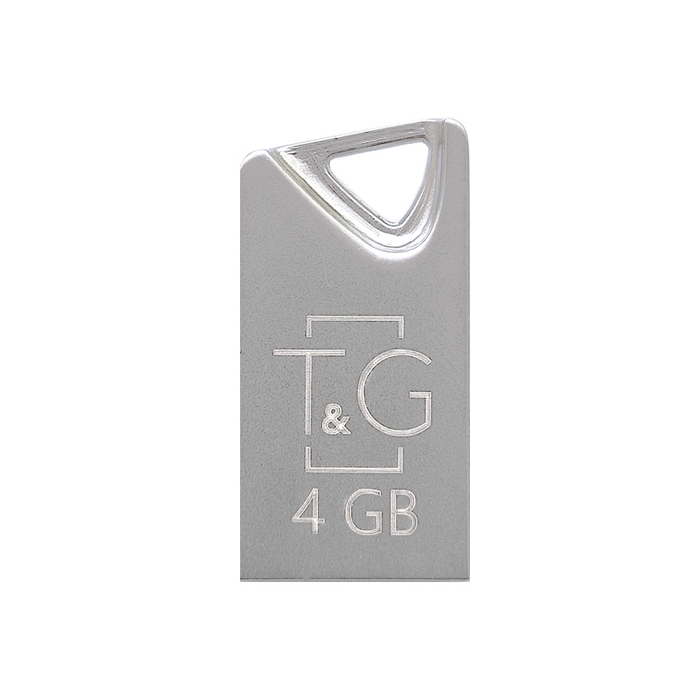 USB 4GB T&G 109 Metal Series Silver (TG109-4G)