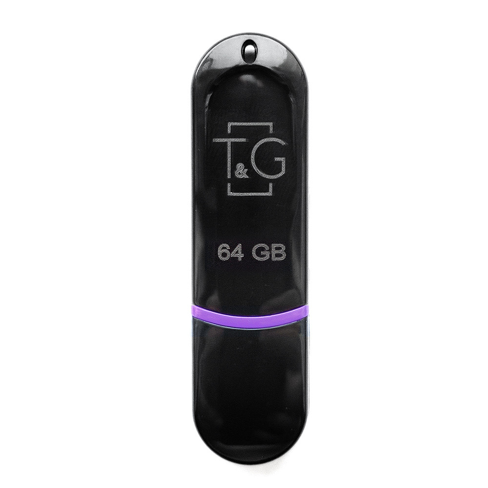 USB 64GB T&G 012 Classic Series Black (TG012-64GBBK)