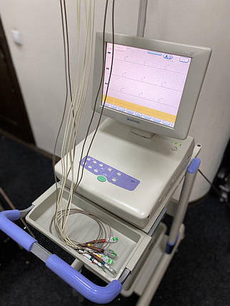 Високоякісний електрокардіограф Nihon Kohden Cardiofax V, фото 3
