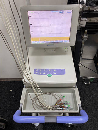 Високоякісний електрокардіограф Nihon Kohden Cardiofax V, фото 1