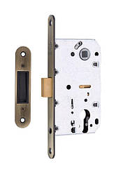 Замок магнітний для міжкімнатних дверей під циліндр Gavroche GR 85М-EC бронза