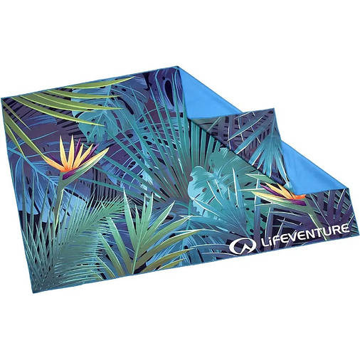 Рушник Lifeventure Soft Fibre Printed 150 x 90 см Tropical Giant, фото 4