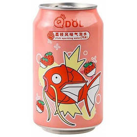 Газована вода QDol Pokemon Magikarp Lychee 330 ml