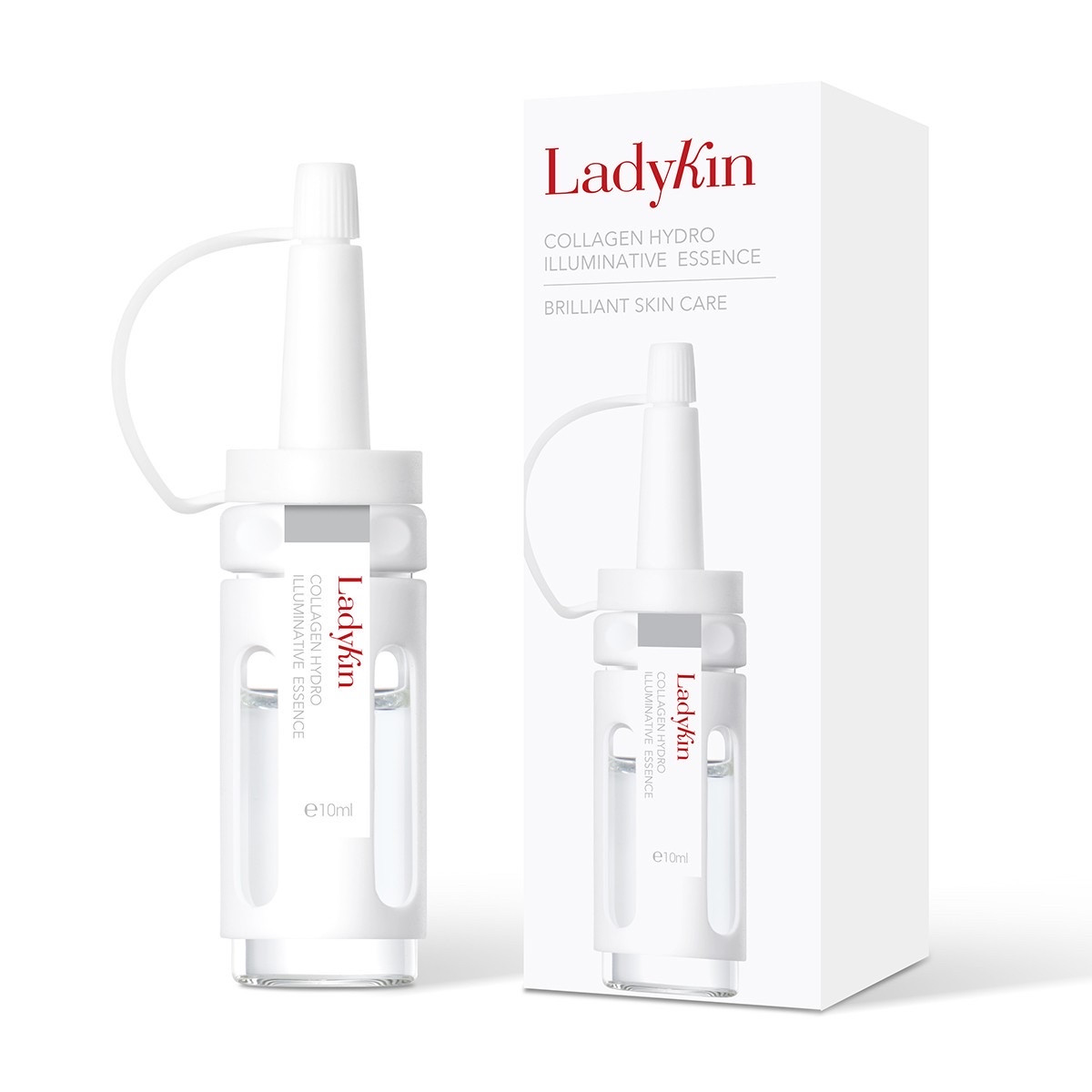 Ladykin Collagen Hydro Illuminative Essence Зволожувальна та відновлювальна колагенова есенції для обличчя
