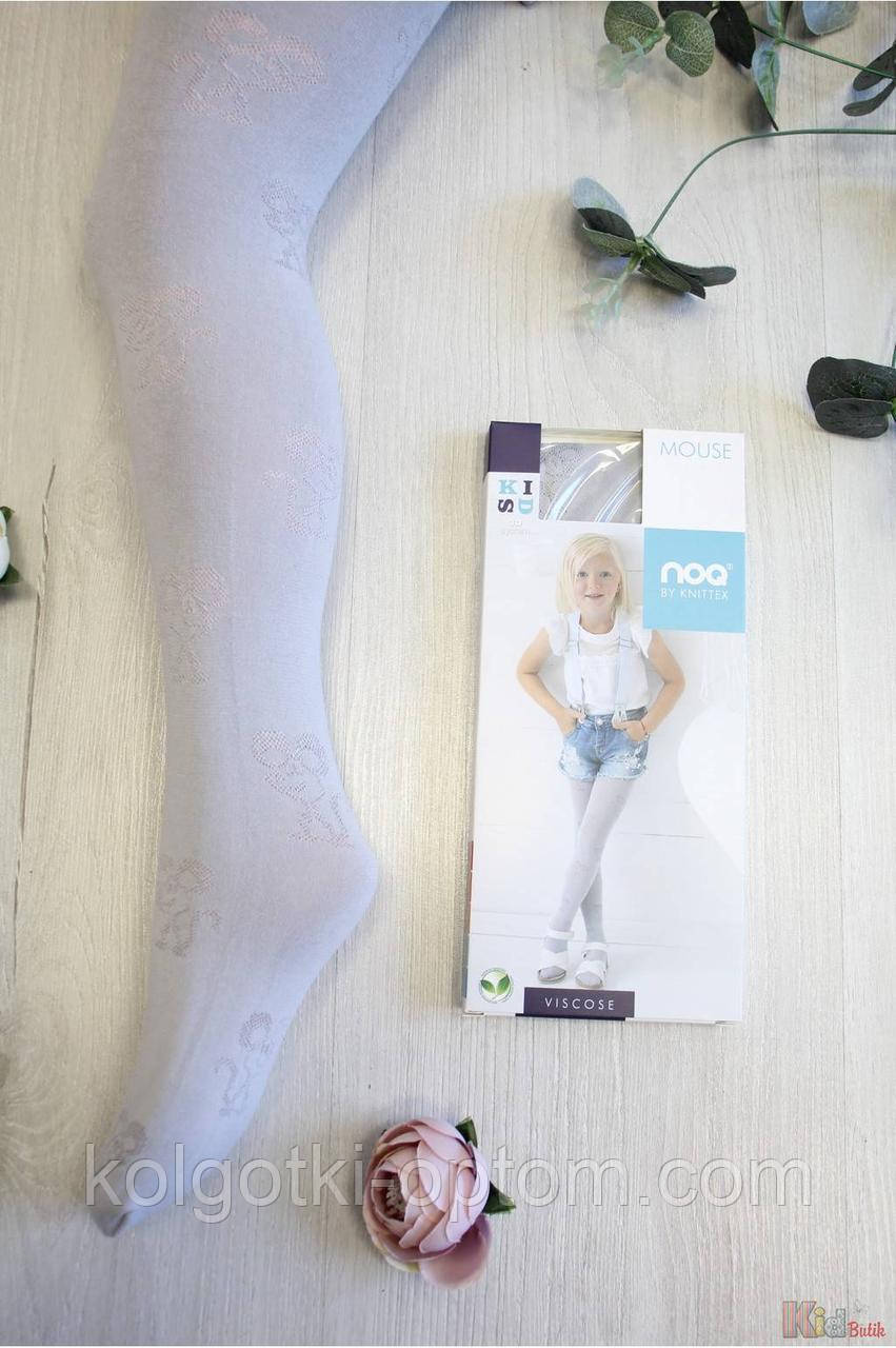 ОПТОМ Колготки сірі Mouse для дівчинки (92-98 / 2,5-3 роки) Knittex 2125000756752, фото 1