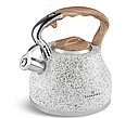 Чайник зі свистком з нержавіючої сталі 3 л Edenberg EB-8843 | Свистить чайник, фото 8