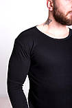 Термобілизна чоловіча молодіжна двошарова EMS SPOR термокофта і штани для чоловіків чорного кольору розмір L, фото 7