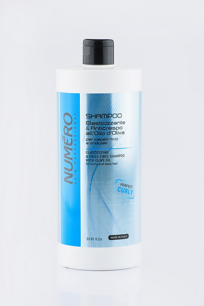 Brelil Professional Numero Elasticizing Shampoo Шампунь для кучерявого волосся з оливковою олією (8011935075086)