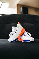 Кросівки дитячі на дівчинку і хлопчика білі Adidas ZX 2K. Взуття для дітей біла Адідас ЗХ 2К, фото 5