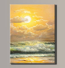 Картина на полотні Мальовничий захід сонця