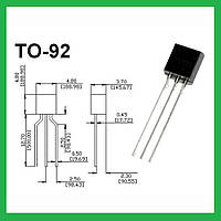 Транзистор биполярный SS8050D TO-92 NPN