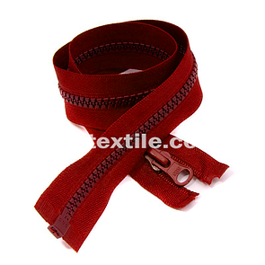 Блискавка тракторна 40 см Червоний (Тип 5)