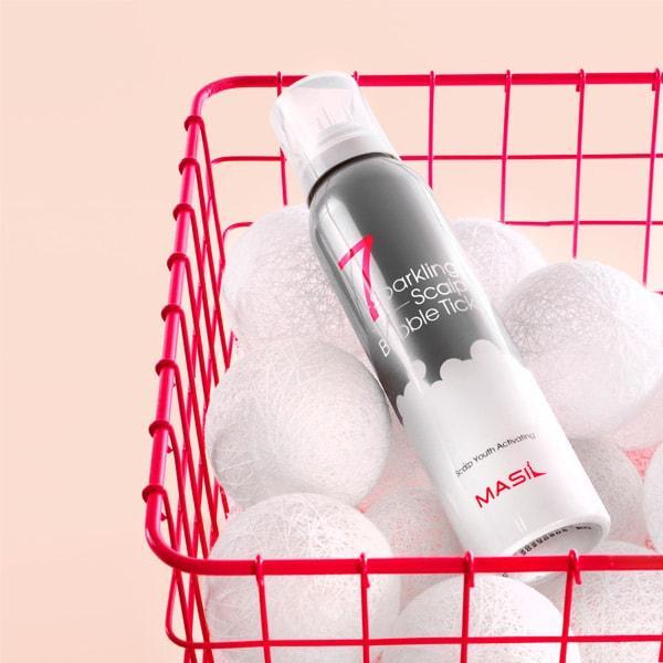 Пілінг для шкіри голови Masil 7 Sparkling Scalp Bubble Tick 150ml, фото 1