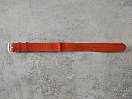 РЕМІНЕЦЬ НАТО NATO НЕЙЛОН 20 ММ помаранчевий, фото 3