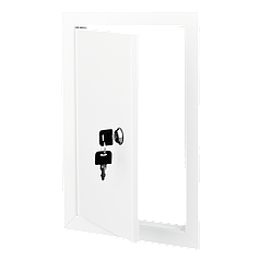 Ревізійна дверцята з замком ДМЗ 300*300 метал Вентс