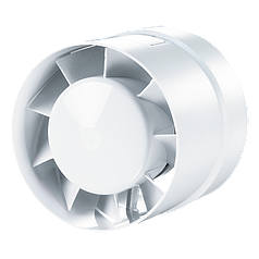 Вентилятор осьовий канальний Вентс 100 ВКО, припливно-витяжною, потужність 14Вт, 105м3/год, 220В, гар-я 5років
