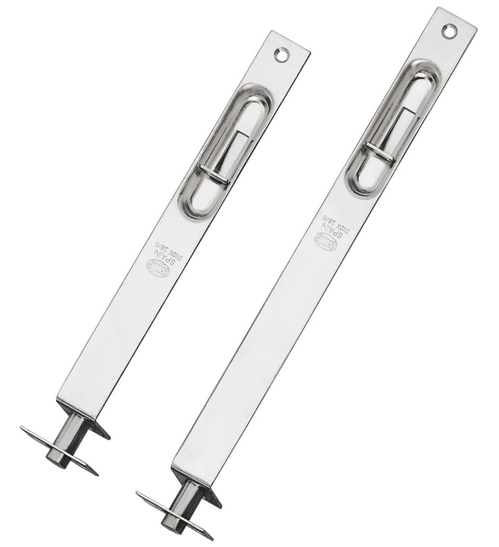 Врізний шпінгалет Amig 402 200х22мм нержавіюча сталь (Іспанія)