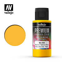 Флуоресцентний золотисто-жовтий. Фарба акрилполіуретанова 60 мл. VALLEJO PREMIUM COLLOR 62032