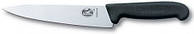 Замечательный кухонный нож для нарезки мяса Victorinox Fibrox 52003.15 черный