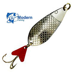 Блешня коливалка BratFishing NEVA — 0, срібло, 10 g