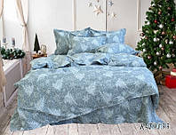 Рождественский комплект семейного постельного белья с Ёлками 100% хлопок Турция R-T9133
