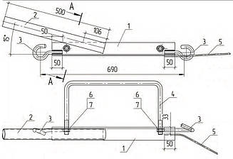 Кронштейн КР16