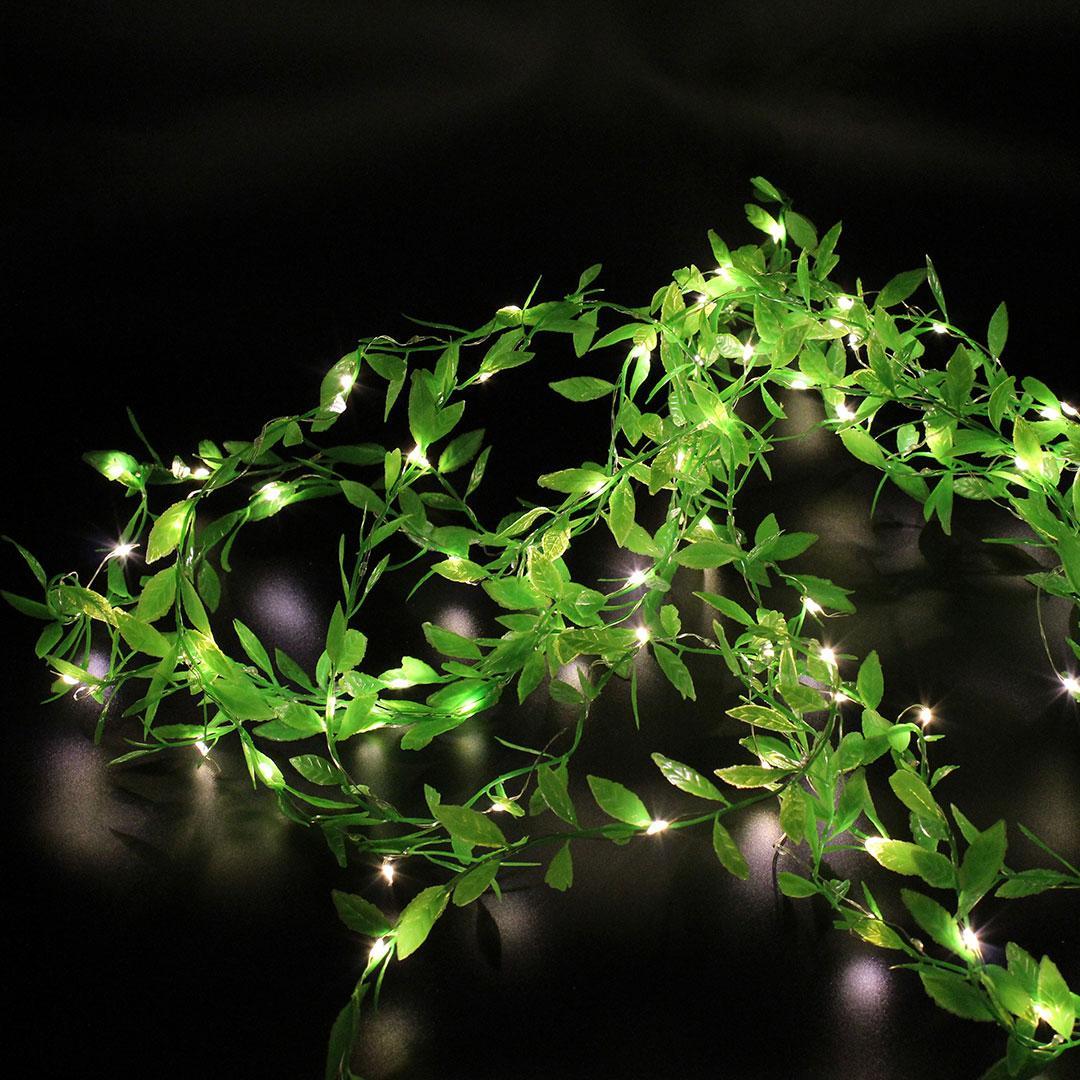 Гірлянда новорічна Xmas LED 200 на мідному дроті теплий білий 3M*1M