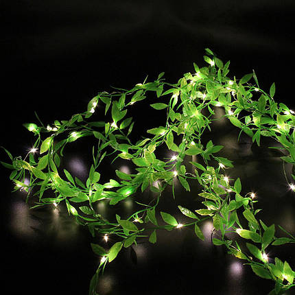 Гірлянда новорічна Xmas LED 200 на мідному дроті теплий білий 3M*1M, фото 1