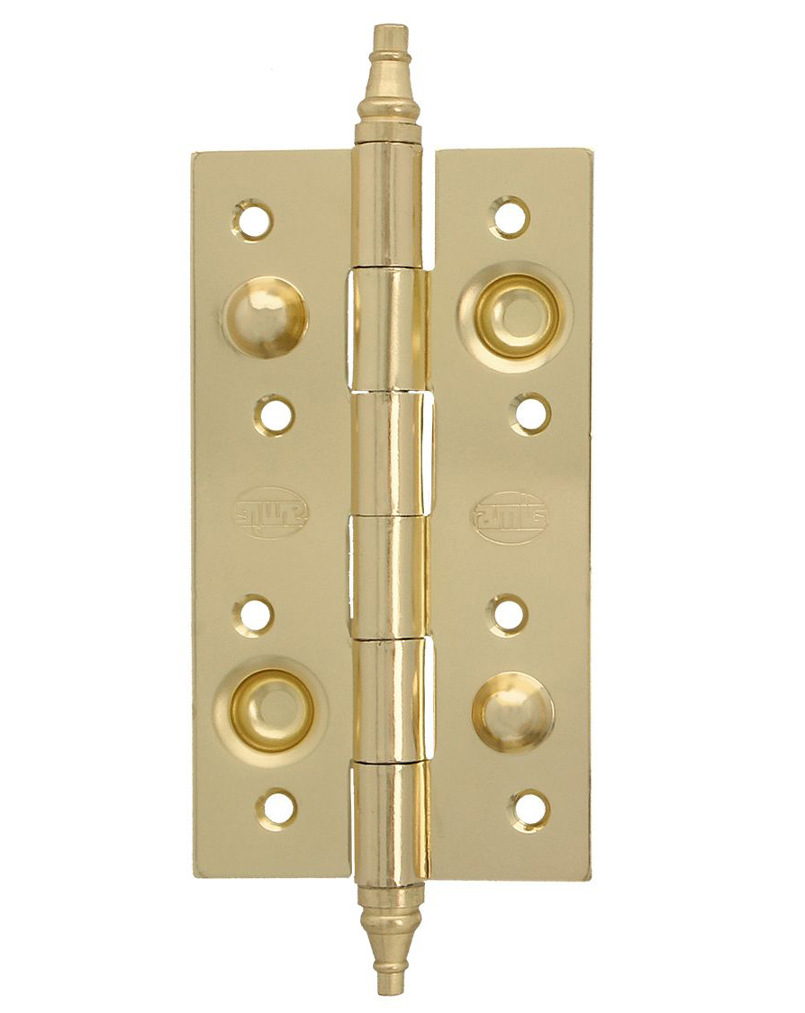 Петля дверна противосъемная Amig 561 150х82х3мм латунь (Іспанія)