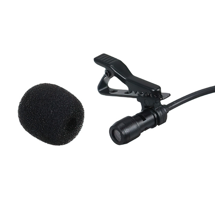 Петличка для телефона Lavalier microphone HSX-M01 Черный, петличный микрофон для смартфона внешний 1.5м (GK) - фото 3 - id-p1500888804
