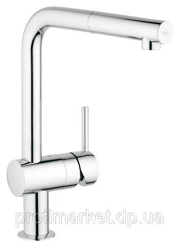 Змішувач для кухні з висувним виливом Grohe Minta 32168