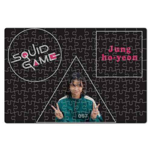 Пазл Squid Game - 067 - Jung Ho-Yeon - Kang Sae-Byeok - фото 1 - id-p1500913208