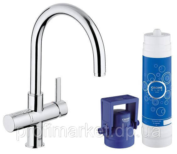 Змішувач для кухні на дві води Grohe Blue Pure 33249001