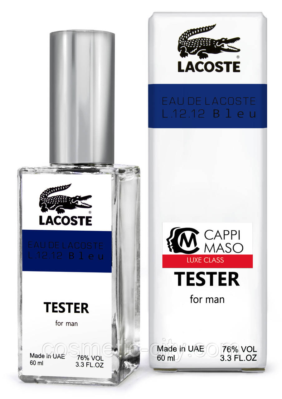Тестер DutyFree чоловічий Lacoste Eau De Lacoste L.12.12 Bleu, 60 мл, фото 1