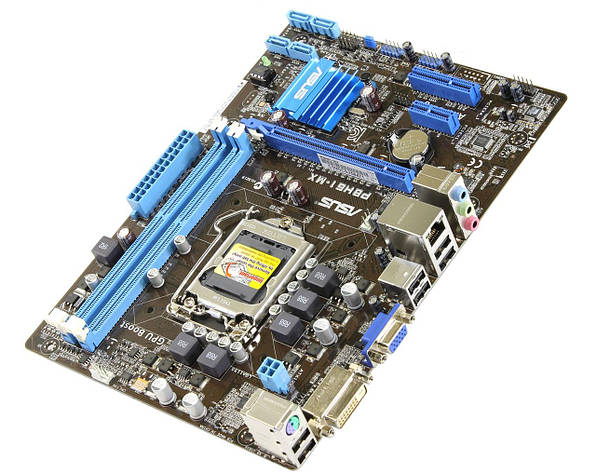 Материнська плата ASUS P8H61-MX (s1155, Intel H61, PCI-Ex16) + планка, фото 1