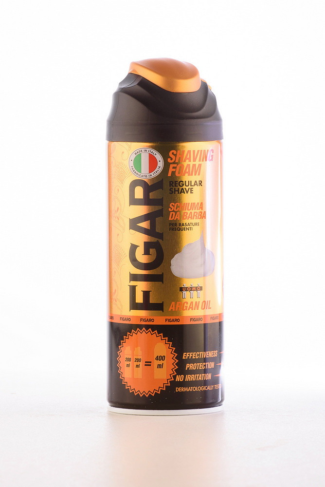 Піна для гоління FIGARO Argan 400 мл (8004120024696), фото 1