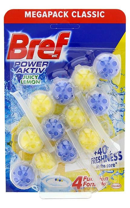 Освіжувач для унітазу Bref Соковитий Лимон 50 гр (9000100753371), фото 1