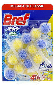 Освіжувач для унітазу Bref Соковитий Лимон 50 гр (9000100753371)