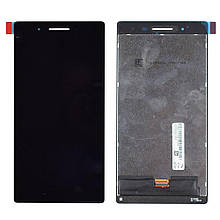 Дисплей для планшета Lenovo Tab 4 use TB-7504F menu TB-7504X LTE + сенсор чорний | модуль