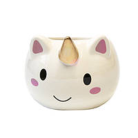 Чашка Єдиноріг кругла (біла) №2