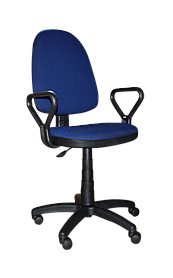 Крісло офісне синього кольору Prestige GTP NEW