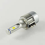 Світлодіодна LED лампа головного світла 9005/9006(HB3/HB4) White/Yellow COB 4800Lm 25Watt 6000K/4300K, фото 3