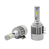 Світлодіодна LED лампа головного світла 9005/9006(HB3/HB4) White/Yellow COB 4800Lm 25Watt 6000K/4300K, фото 7