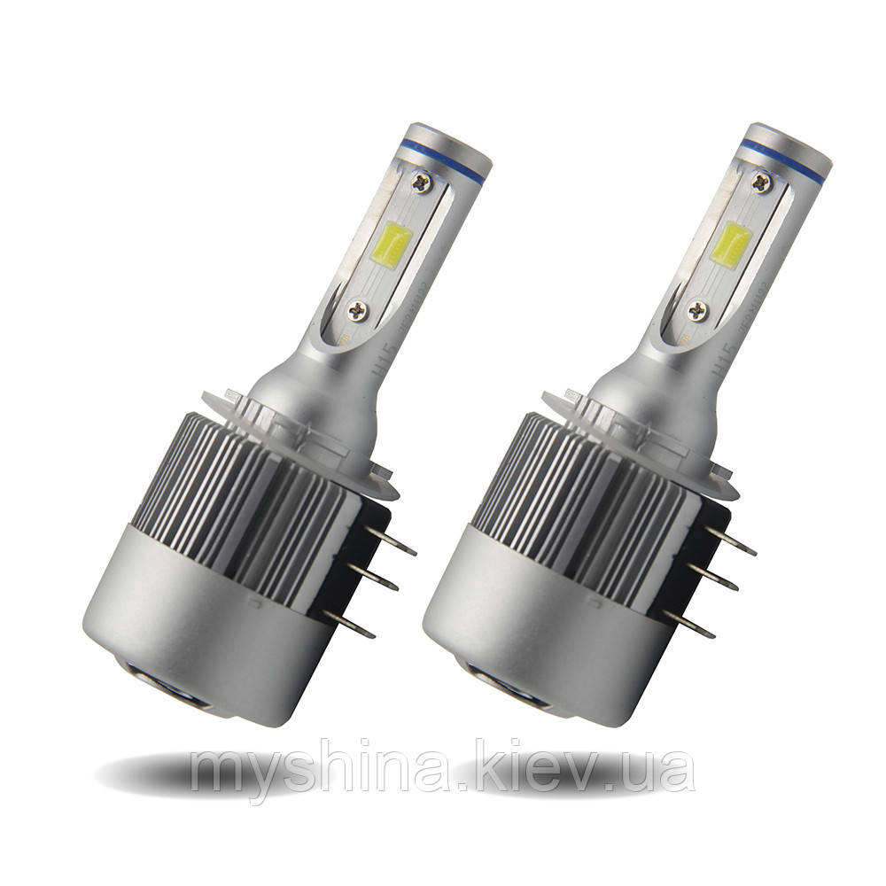 Світлодіодна LED лампа головного світла 9005/9006(HB3/HB4) White/Yellow COB 4800Lm 25Watt 6000K/4300K