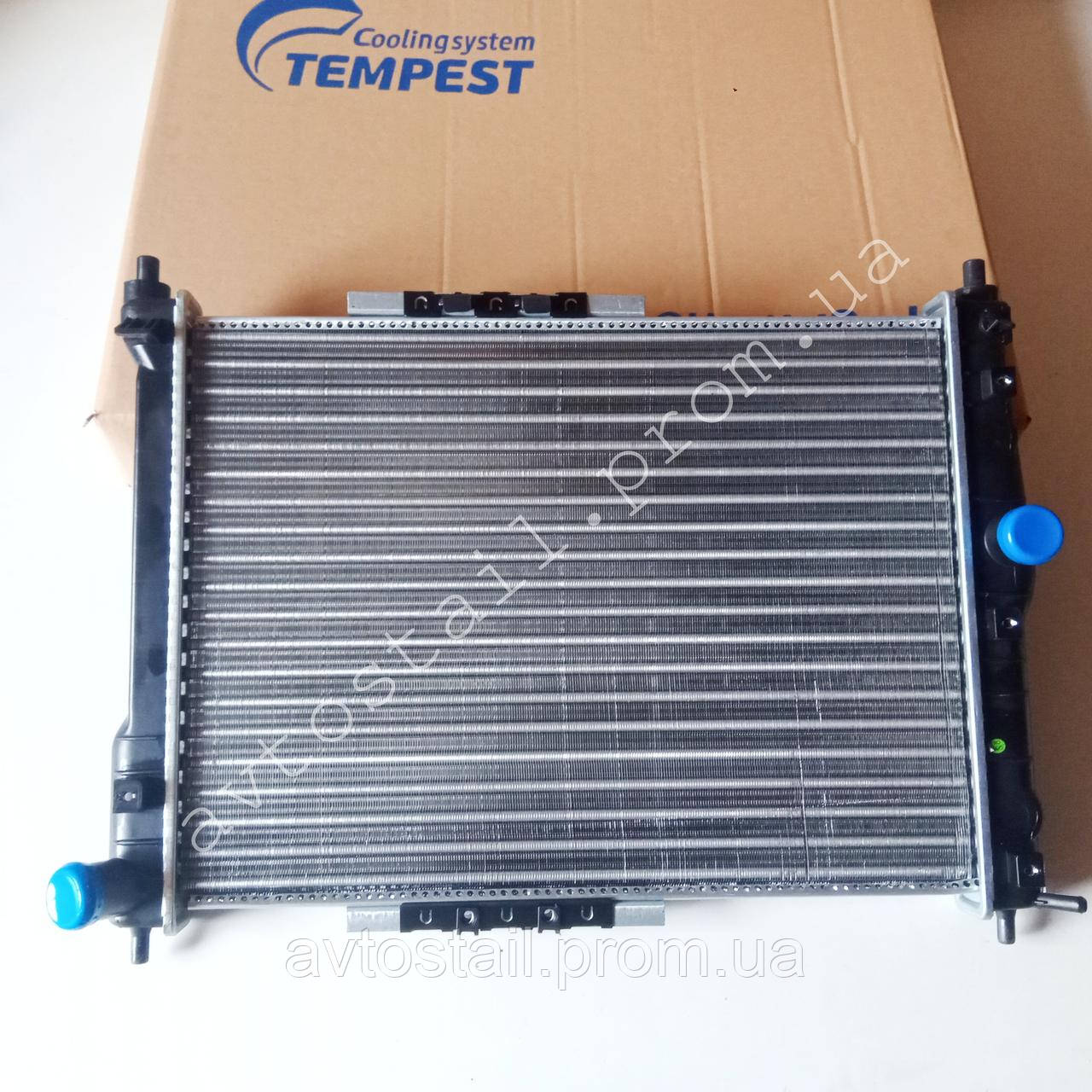 Радиатор охлаждения Lanos 1.5 и 1.6 16V без кондиционера (пр-во Tempest) TP.15.61.644 - фото 1 - id-p225299137