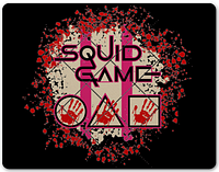 Коврик для мышки Squid Game - Blood Logo