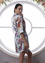 Шовкова жіноча сорочка, халат "Буенос-Айрес". TM"Silk Kiss". Buenos Aires. Натуральний 100% шовк, фото 4